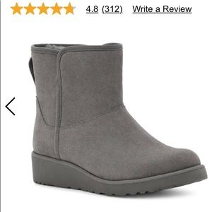 Ugg Kristen Wedge Bootie Gray